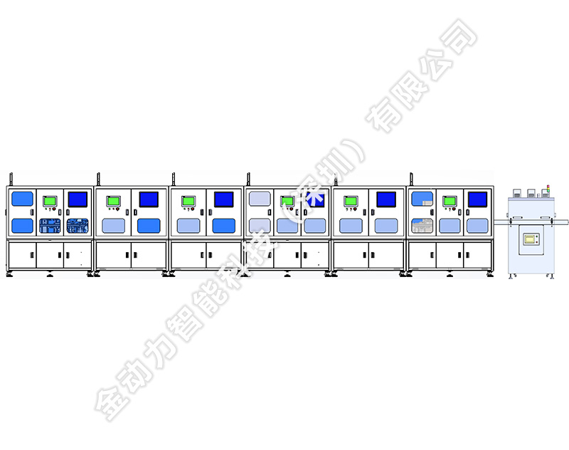 Fully automatic optical module assembly line